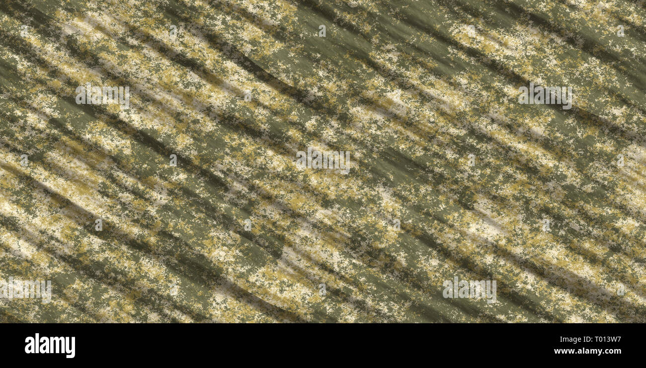 Green Army Camouflage Background. Military Camo Clothing Texture. Seamless Combat Uniform. Stock Photo