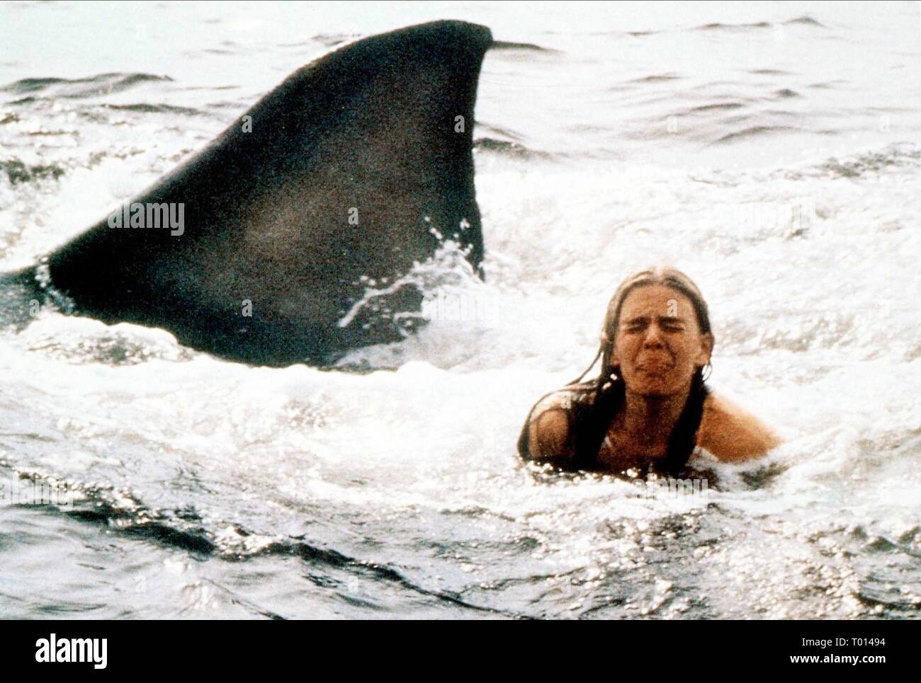 CINDY GROVER, JAWS 2, 1978 Stock Photo