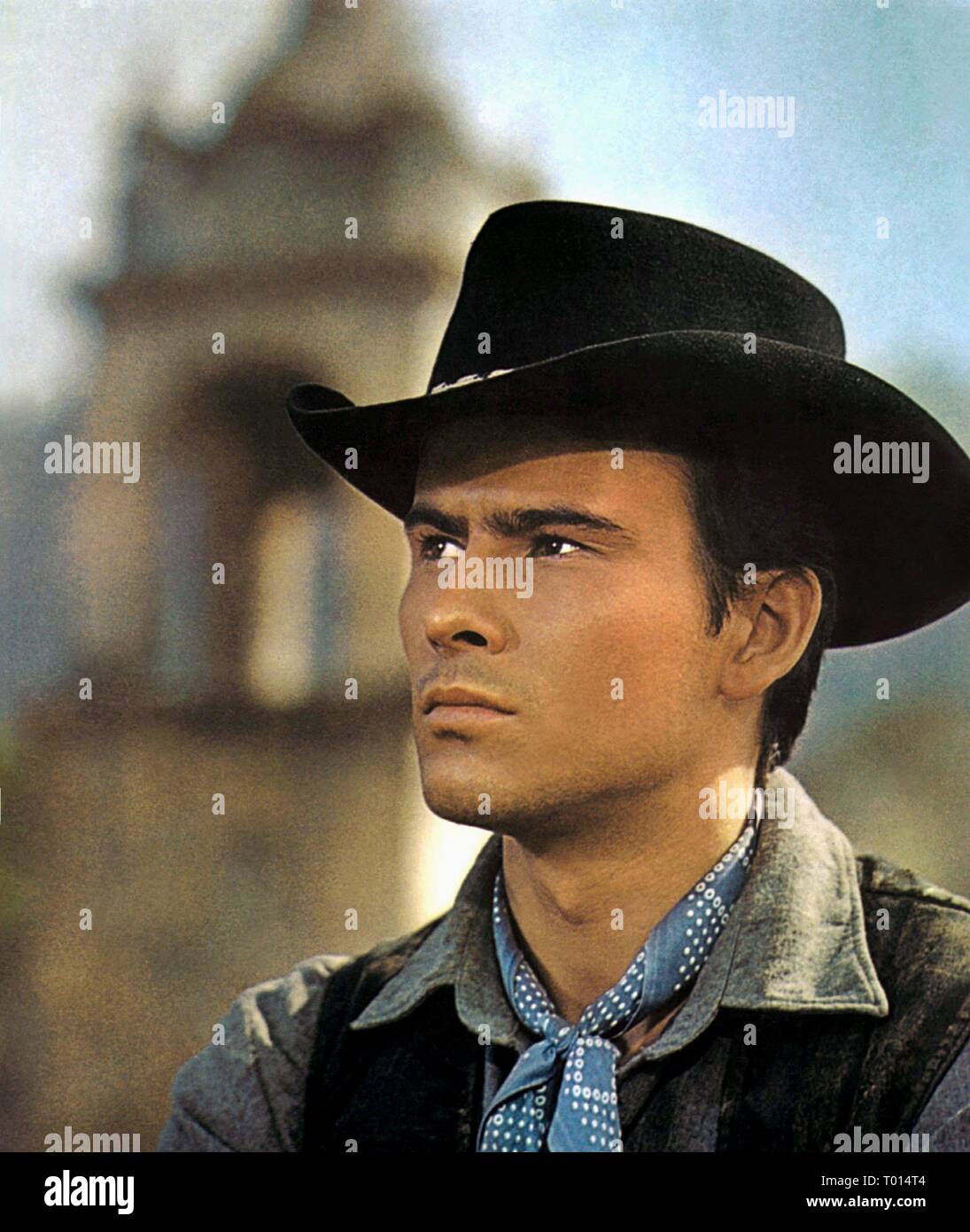 wallpapers The Magnificent Seven Cast 1969 https www alamy com horst buchholz the magnificent seven 1960 image240970916 html