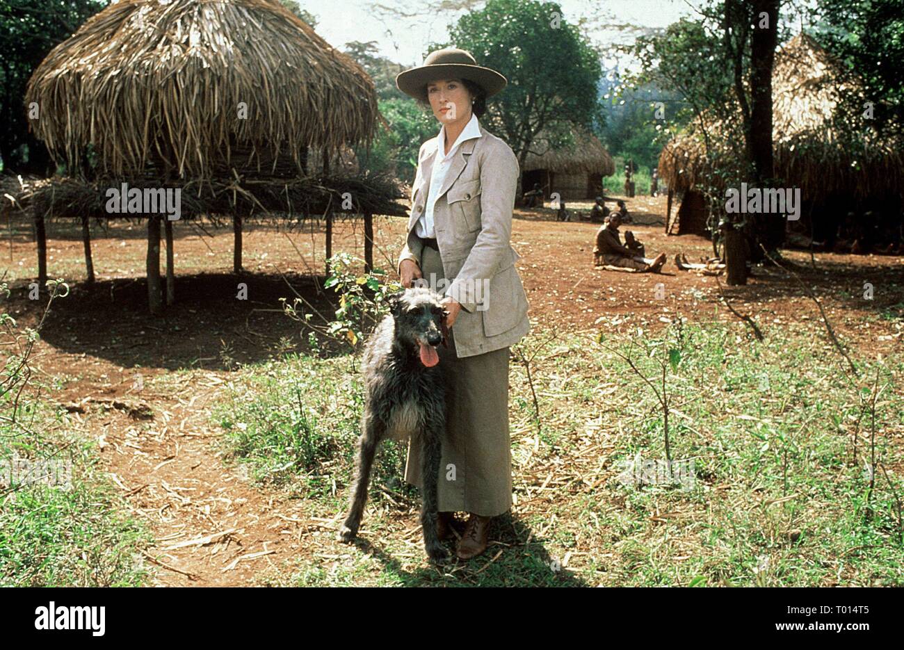 MERYL STREEP, OUT OF AFRICA, 1985 Stock Photo