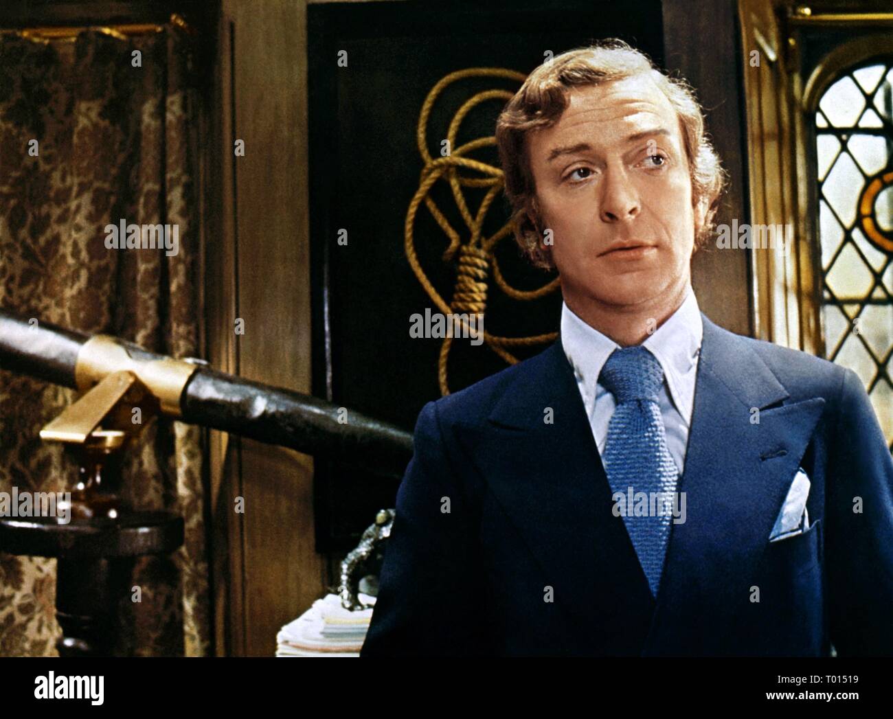 MICHAEL CAINE, SLEUTH, 1972 Stock Photo