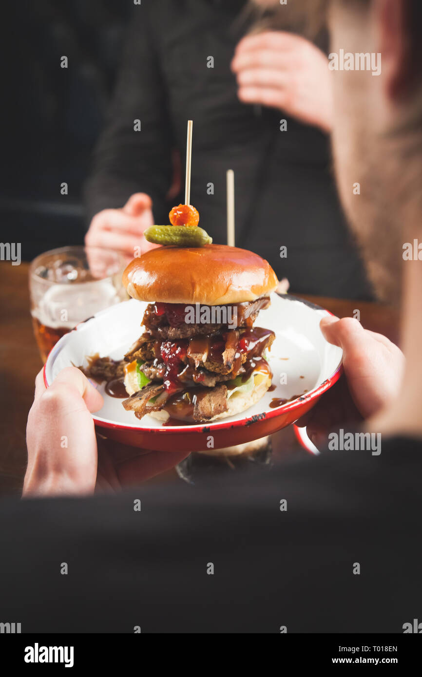Greasy dinner hires stock photography and images Alamy