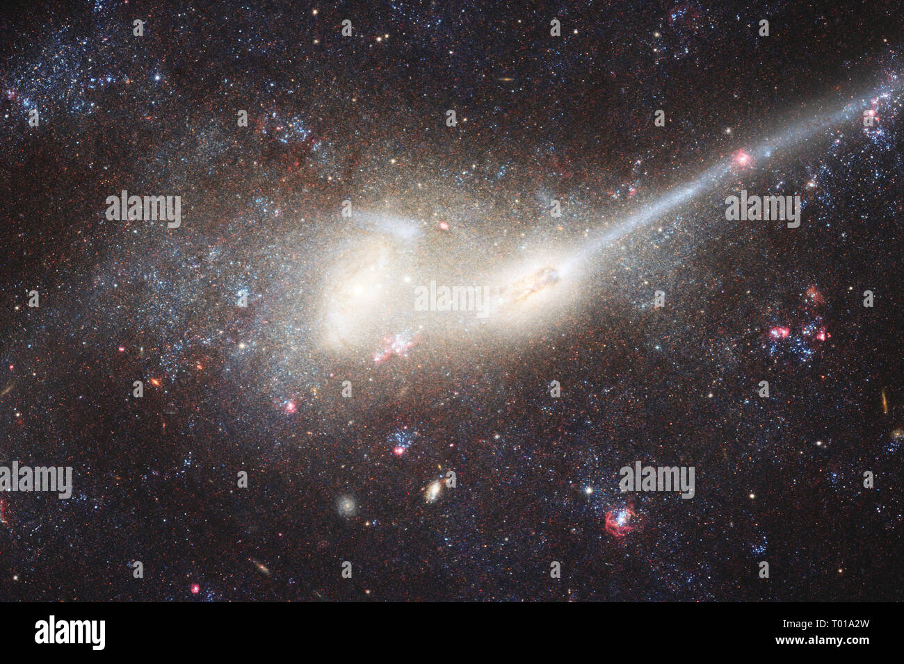 Nebulae an interstellar cloud of star dust. Elements of this image