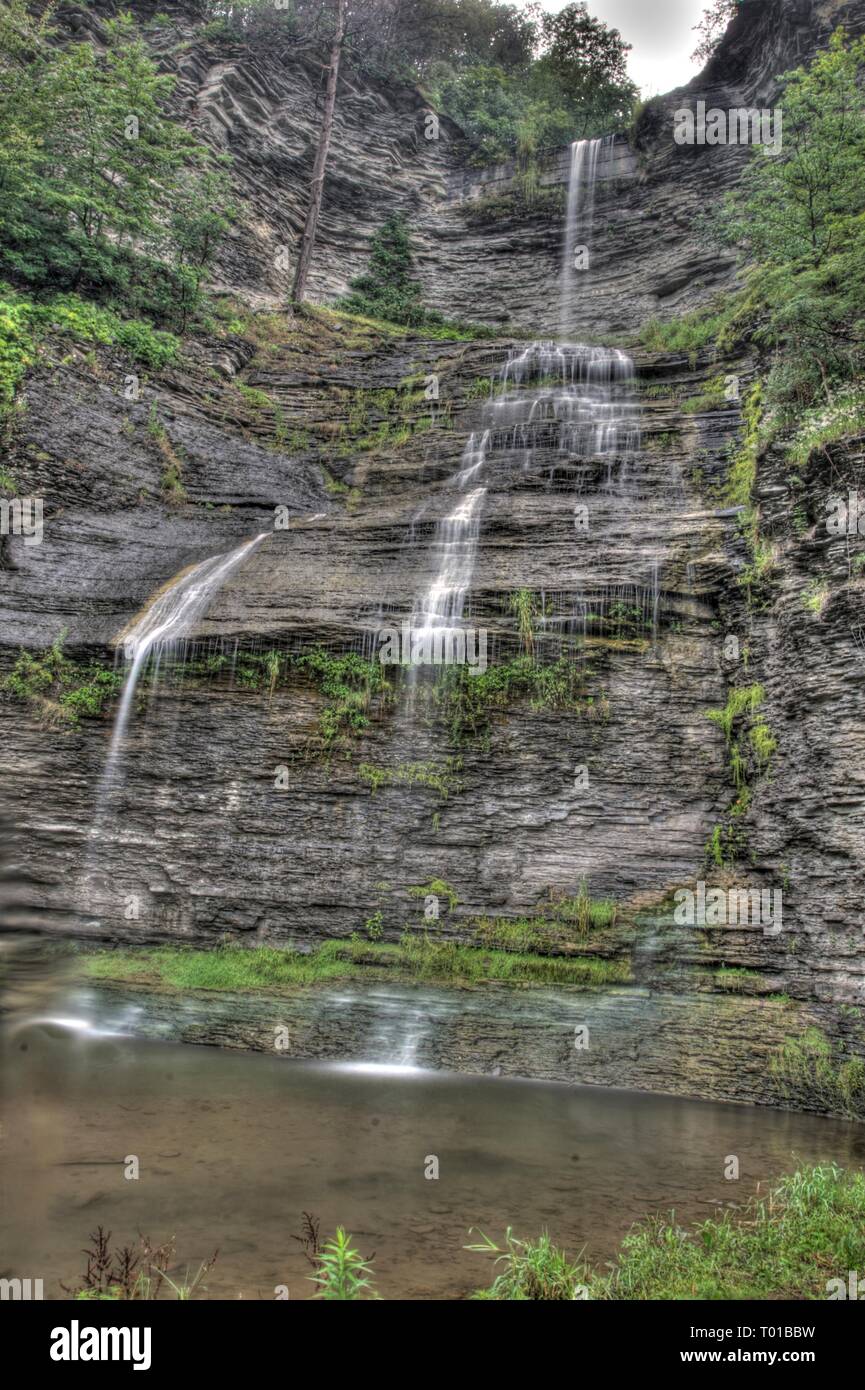 Aunt Sarah's Falls, Montour Falls, New York Stock Photo Alamy