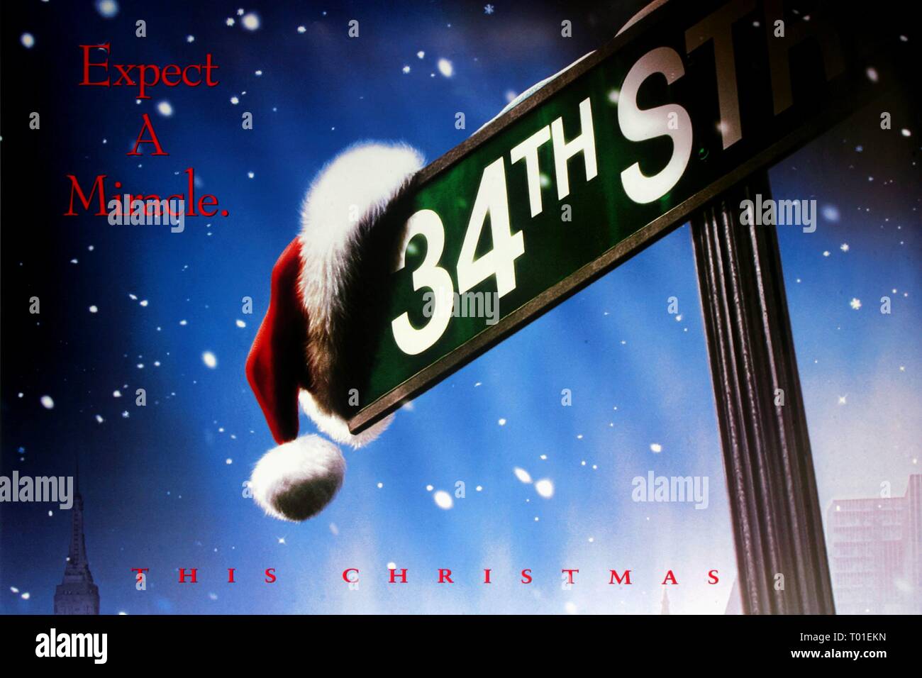 Miracle On 34th Street Poster High Resolution Stock Photography and