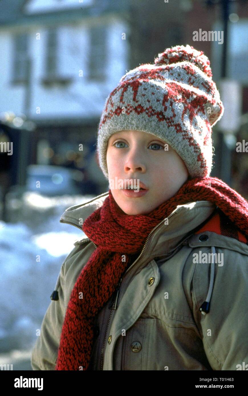 Macaulay Culkin Home Alone 1990 Stock Photo Alamy