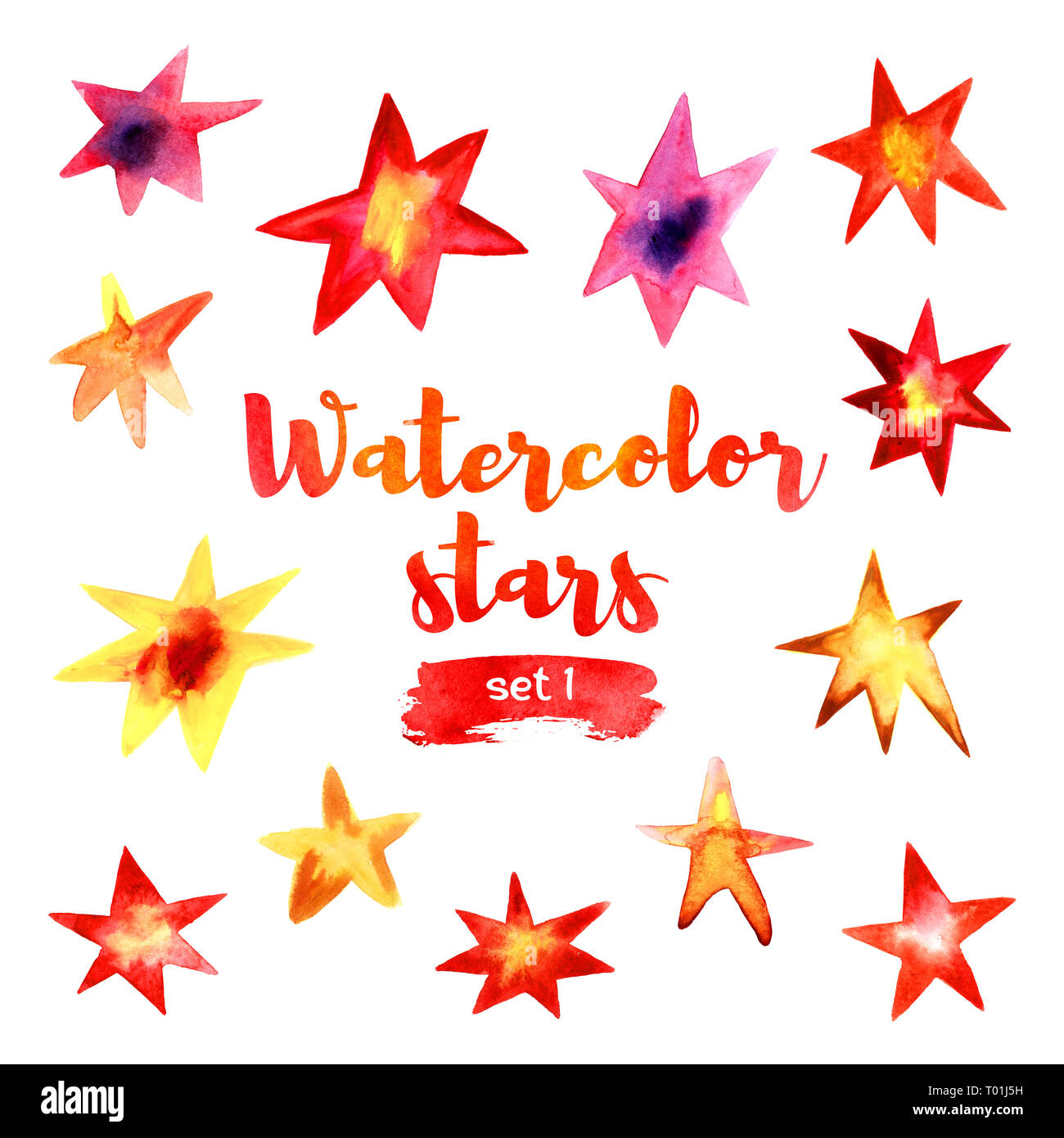 Cartoon star number 1 Cut Out Stock Images & Pictures - Alamy