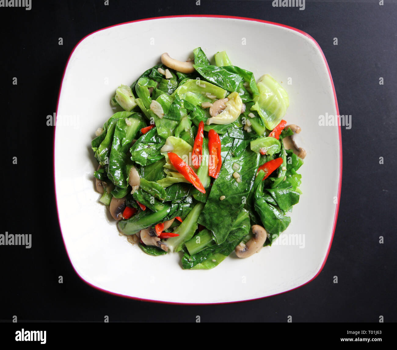 Stir Fry Vegetables Stock Photo - Alamy