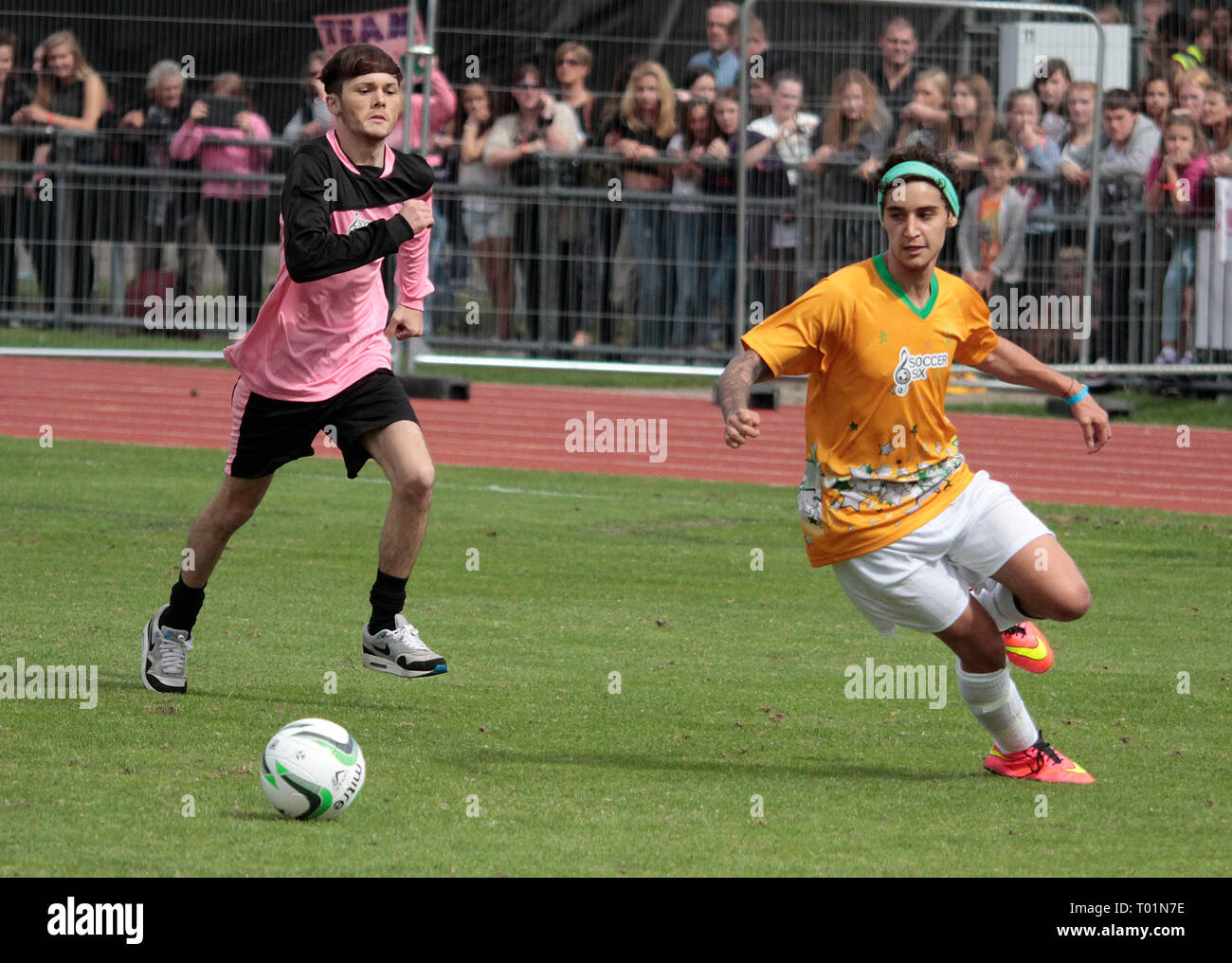 Jai Brooks, The Janoskians attending the premiere of \, image size:1300x1016
