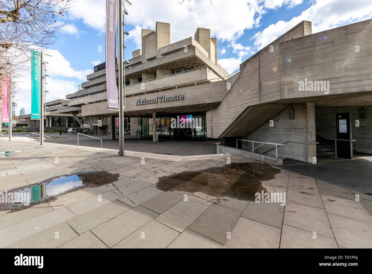 The Royal National Theatre more commonly known as the National Theatre ...