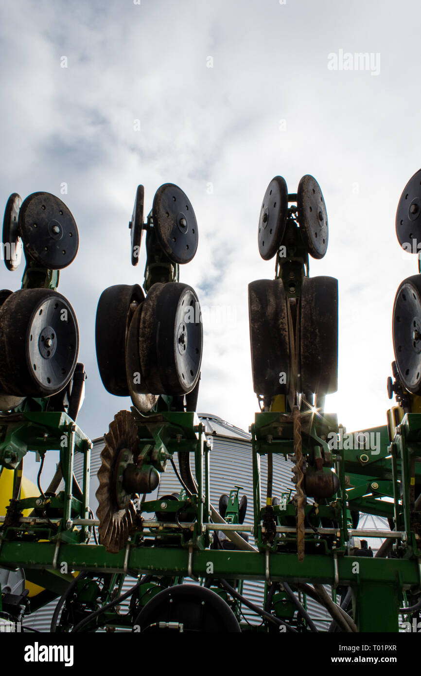 John deere tractor seed drill hires stock photography and images Alamy