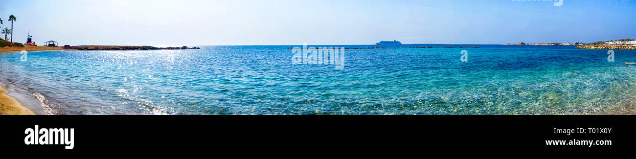 Panoramic view serene sea hi-res stock photography and images - Alamy