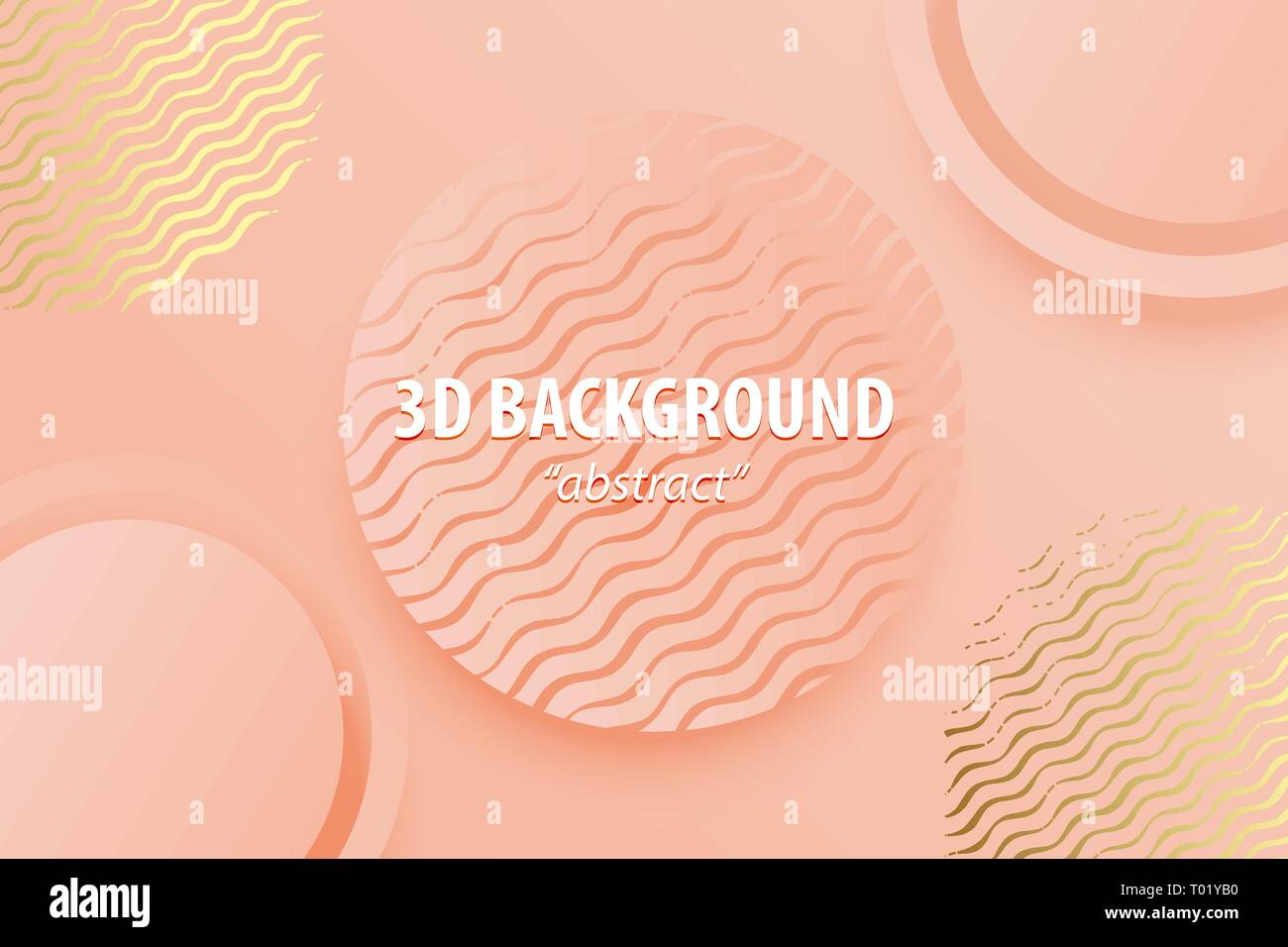 Paper cut abstract 3d web trendy background Stock Vector