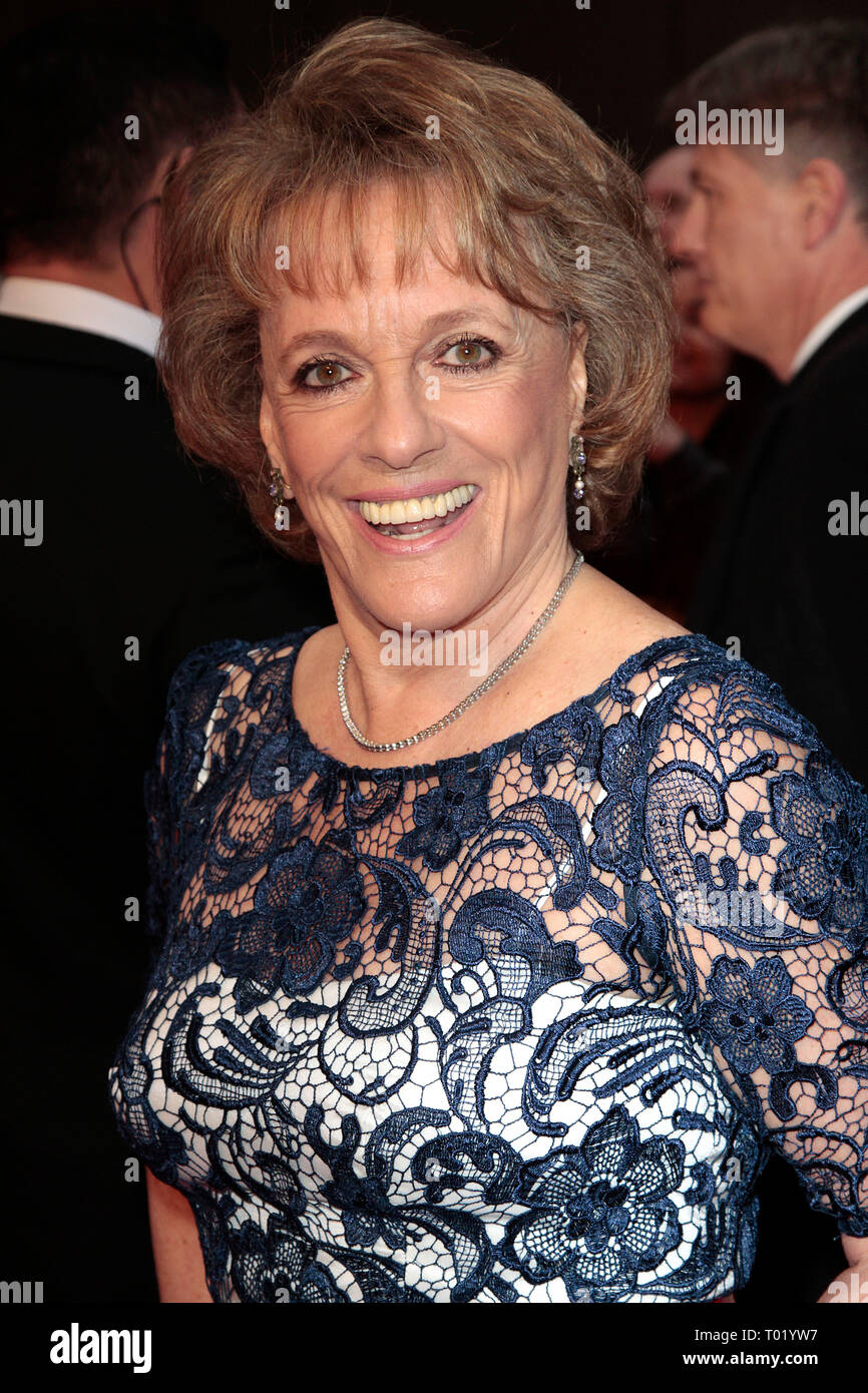Oct 06, 2014 - London, England, UK - Pride of Britain Awards 2014 Red Carpet Arrivals at The Grosvenor House Hotel  Photo Shows: Esther Rantzen Stock Photo