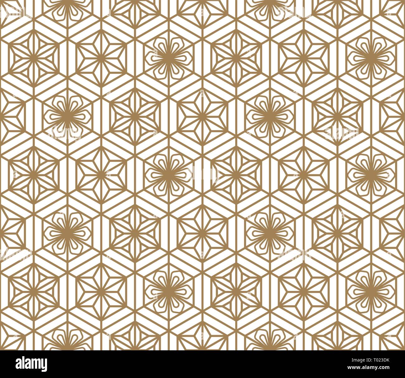 Japanese seamless pattern in style Kumiko.For template,fabric,shoji