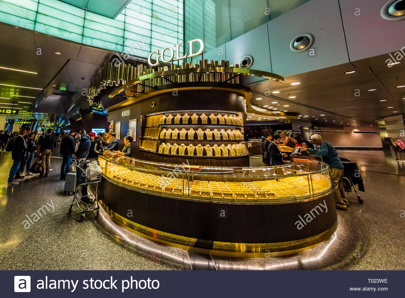 Hamad International Airport Doha Stock Photos & Hamad International