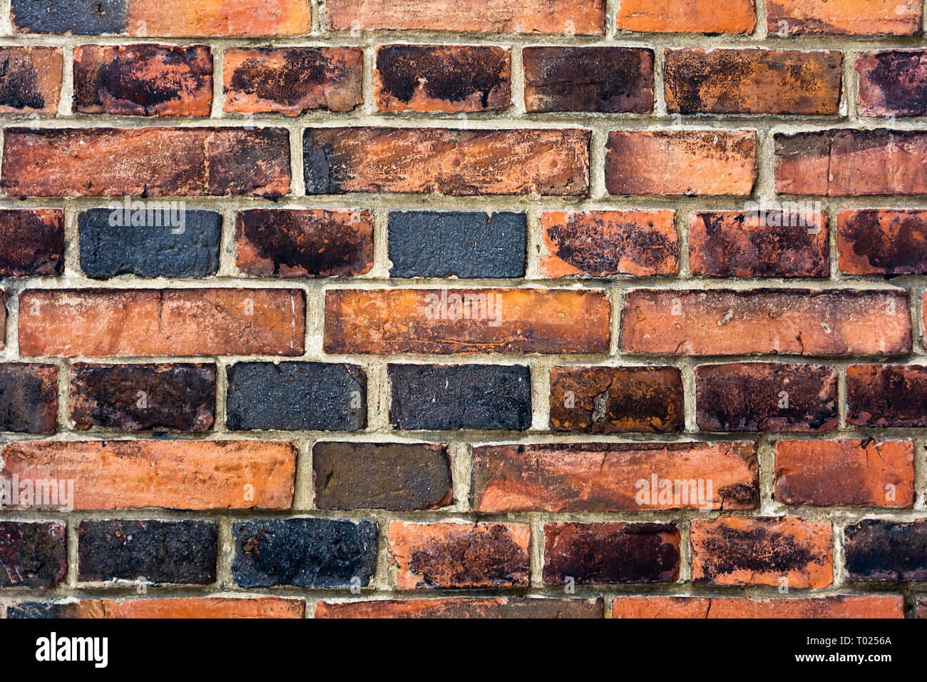 Old red brick wall background Stock Photo - Alamy