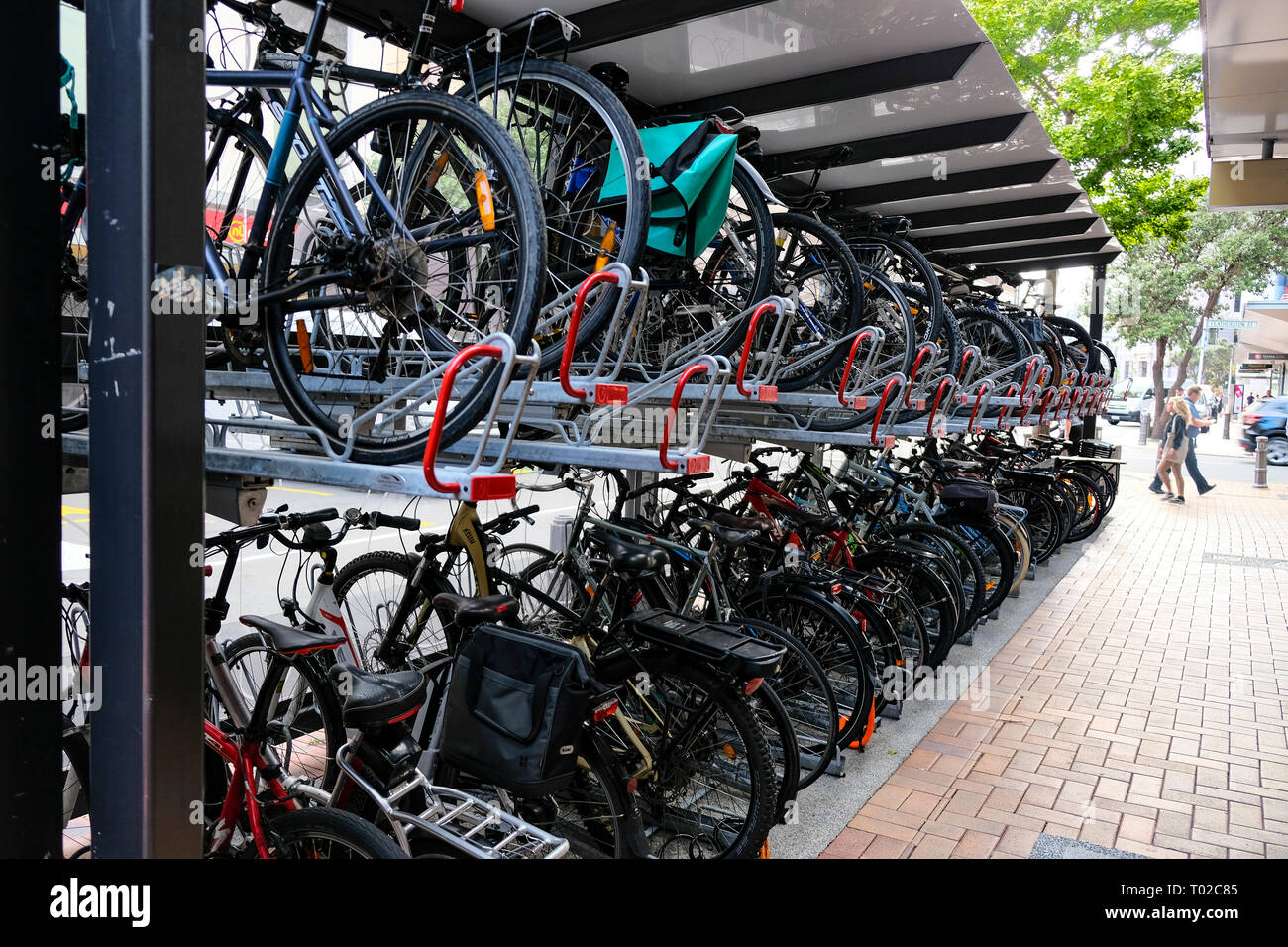 Innovative Cycle Parking Rack High Resolution Stock Photography and ...