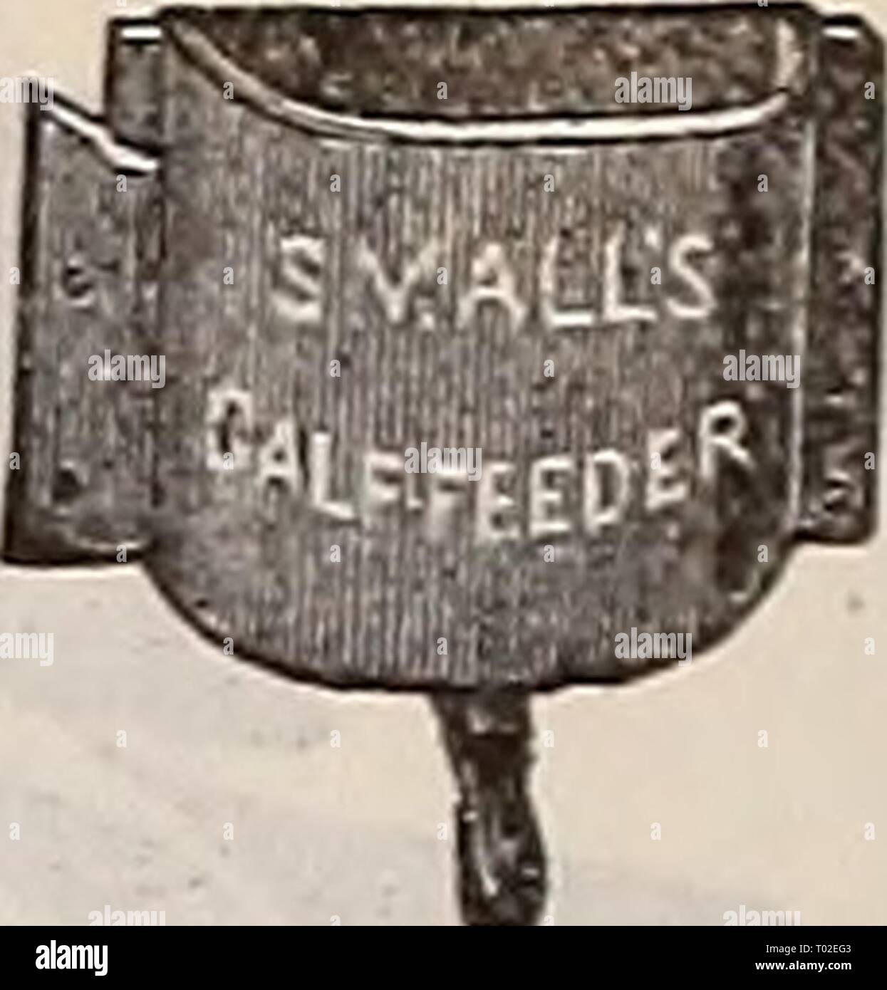 Dreer's garden calendar : 1898 . dreersgardencale1898henr Year: 1898  Calf Feeder. Stock Photo
