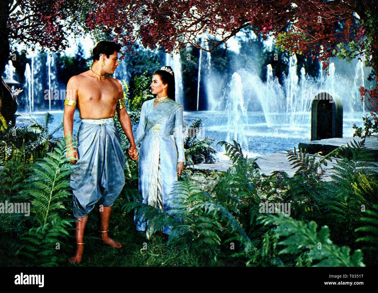 CARLOS RIVAS, RITA MORENO, THE KING AND I, 1956 Stock Photo