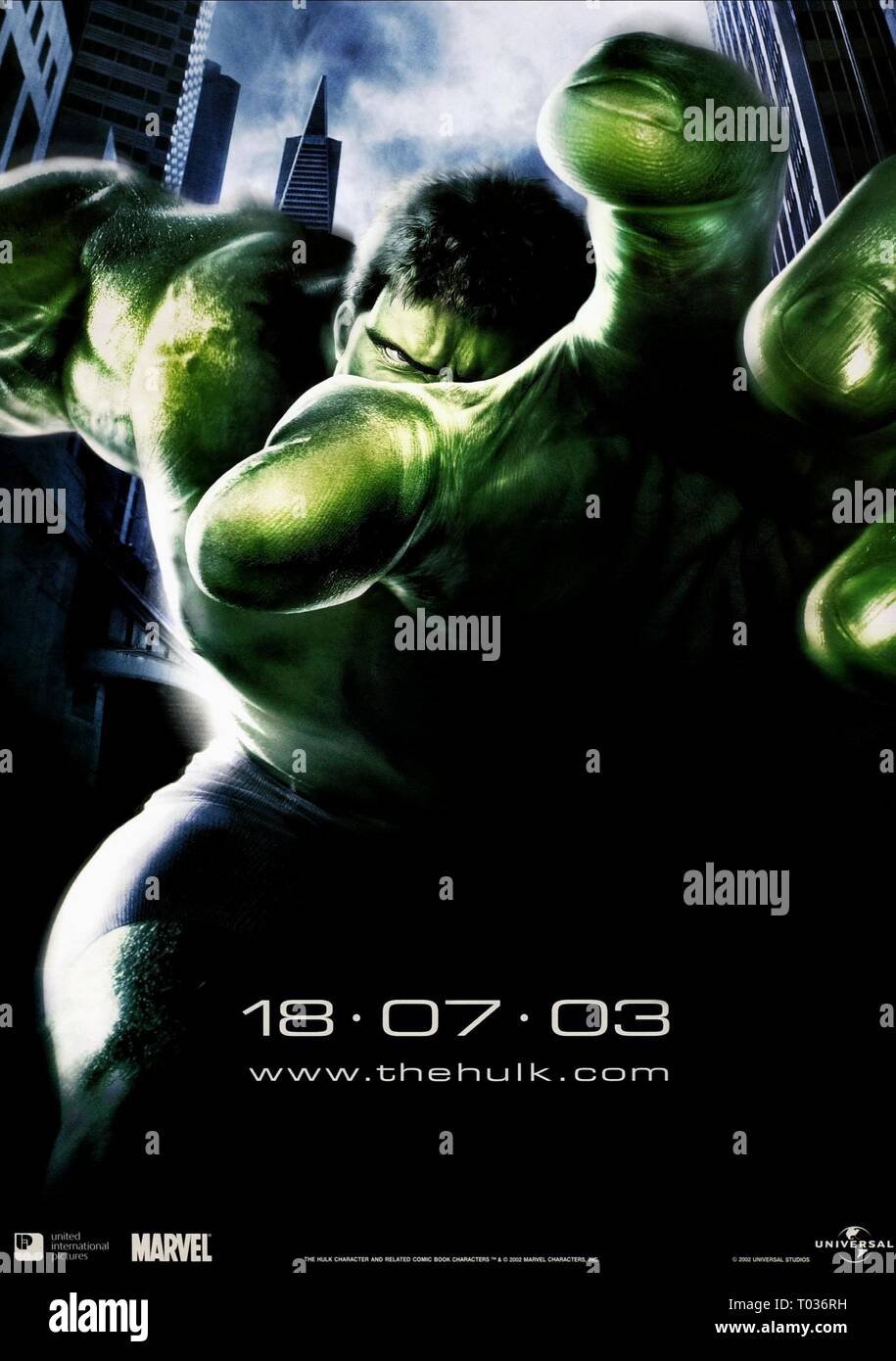 The Hulk 2003 High Resolution Stock Photography and Images Alamy