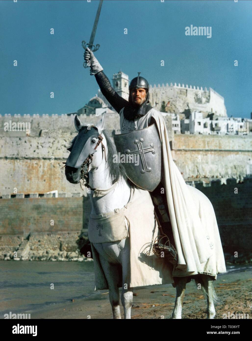 CHARLTON HESTON, EL CID, 1961 Stock Photo