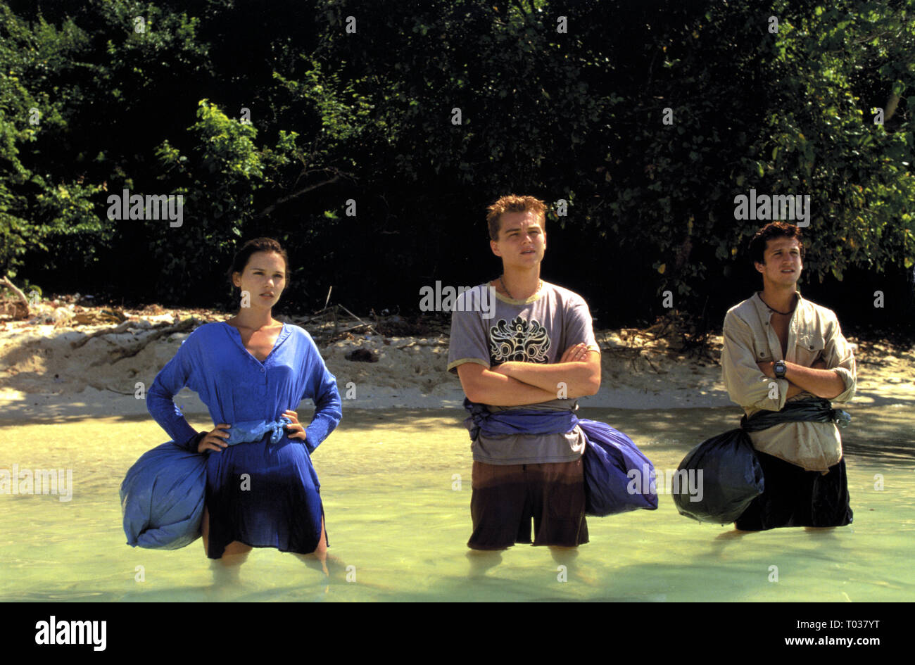 Guillaume Canet Leonardo Dicaprio Beach High Resolution Stock Photography And Images Alamy