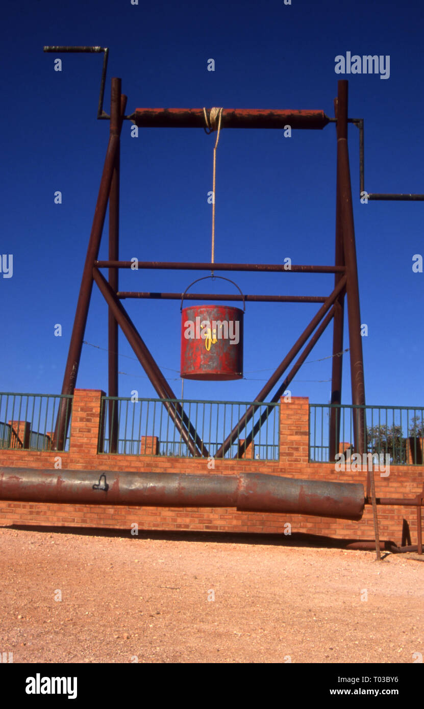 The Big Winch acknowledges Coober Pedy's