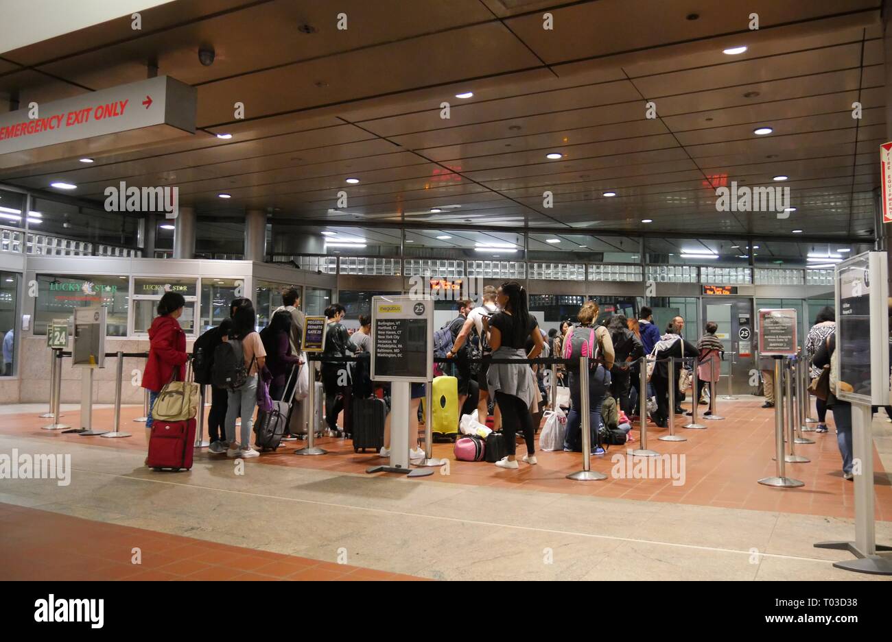 bus-stop-timetable-of-new-york-city-hi-res-stock-photography-and-images