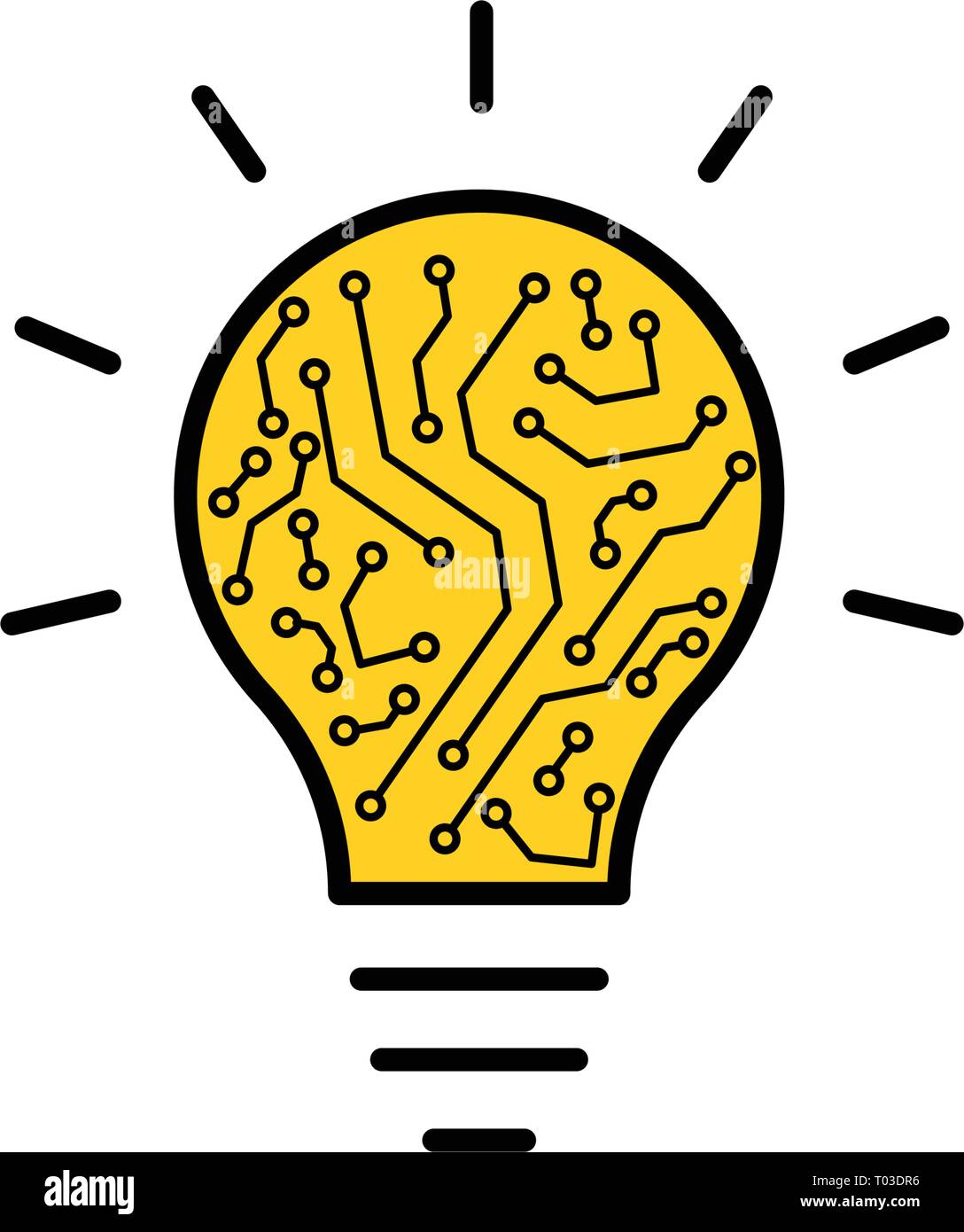 Lamp formed by chip connectors, electric circuit or motherboard