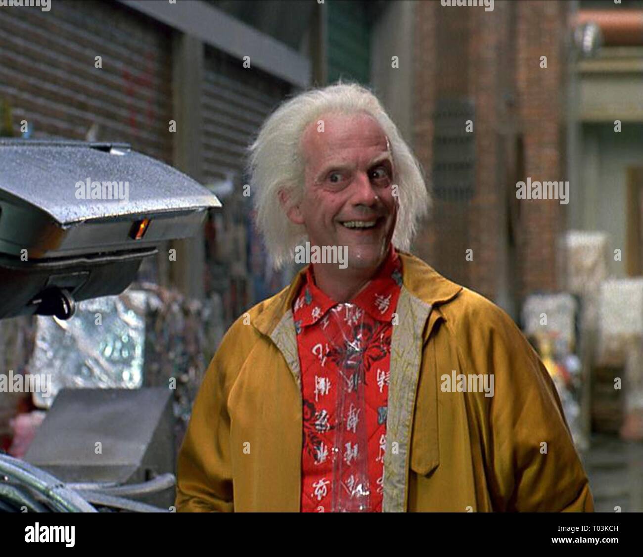 Christopher Lloyd Back to the future movie 2 hi-res stock photography and images - Alamy