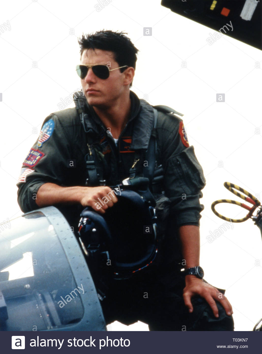 Tom Cruise Top Gun 1986 High Resolution Stock Photography and Images