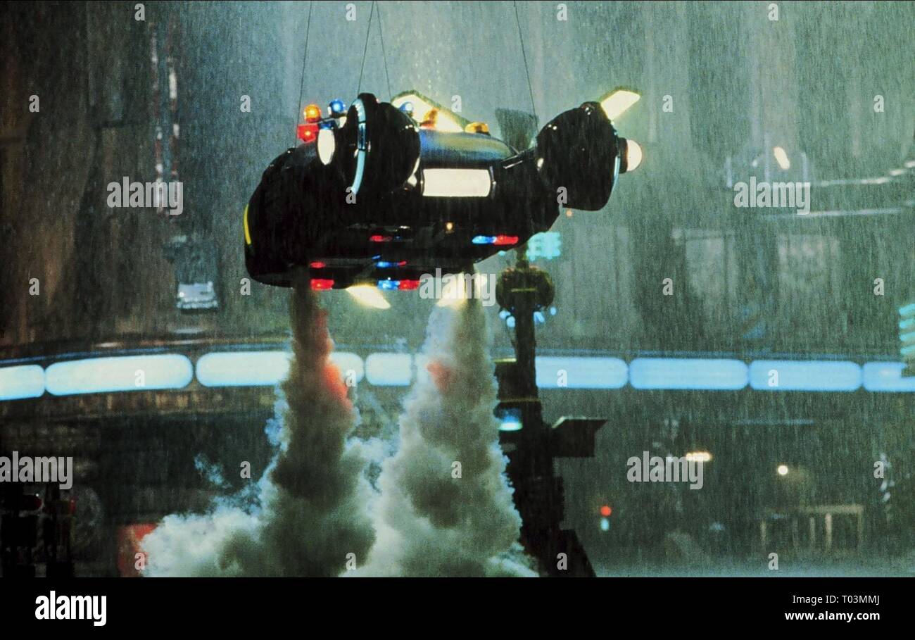 POLICE SPINNER VEHICLE, BLADE RUNNER, 1982 Stock Photo - Alamy