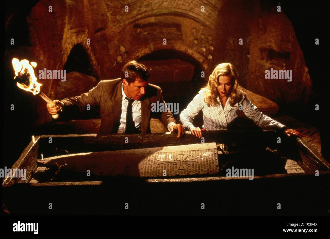 HARRISON FORD, ALISON DOODY, INDIANA JONES AND THE LAST CRUSADE, 1989 Stock Photo