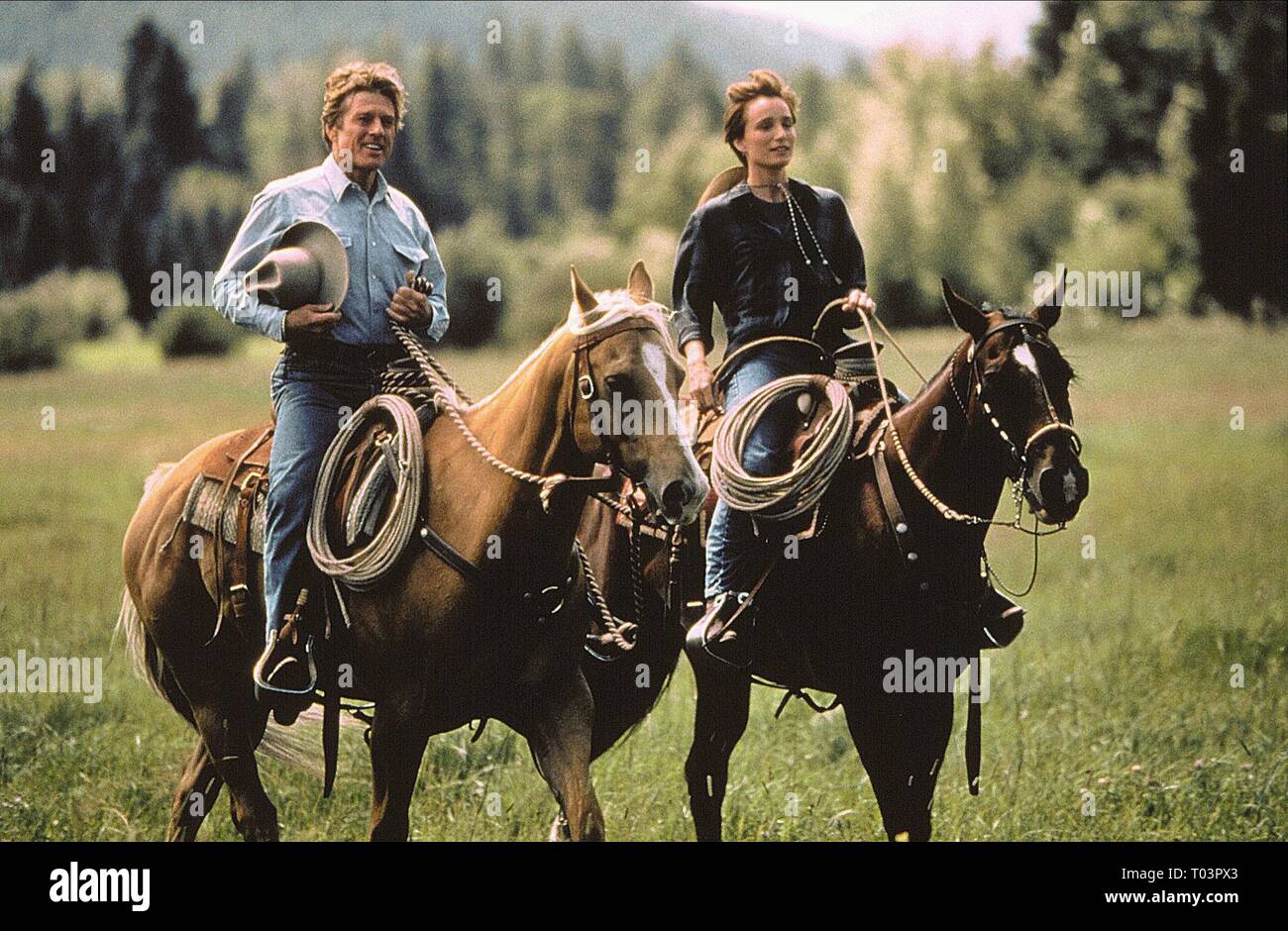 The Horse Whisperer Robert Redford Stock Photos & The Horse Whisperer