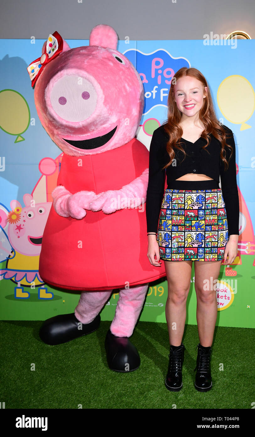 Harley Bird Arriving For The Gala Screening Of Peppa Pig Festival Of 