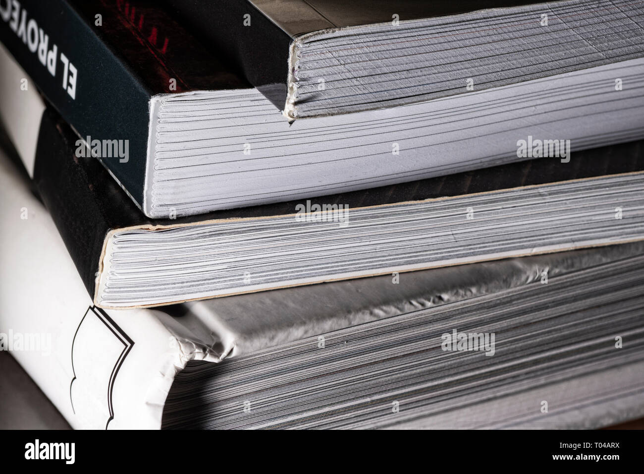 Stack of books Stock Photo