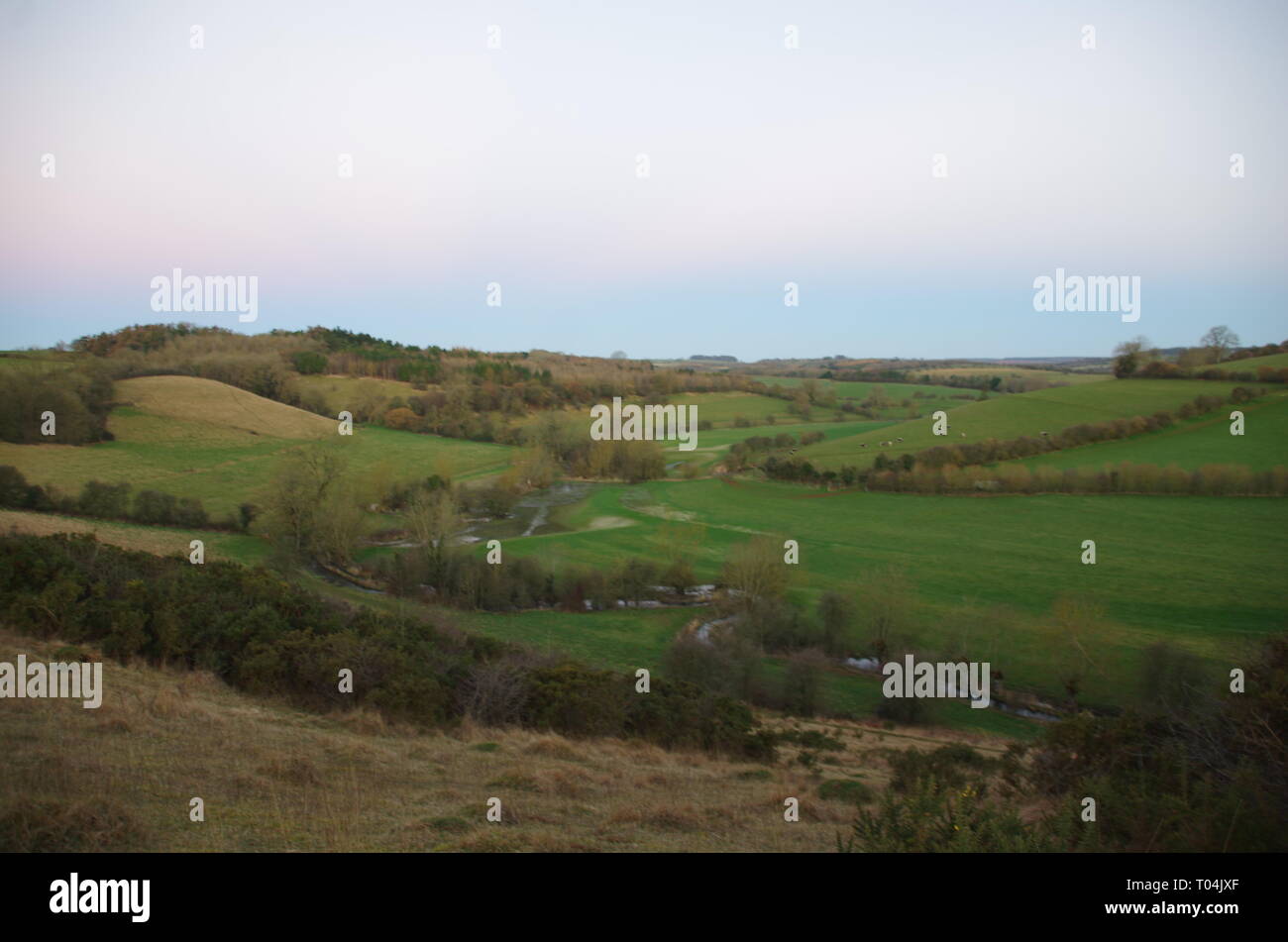 The Donnington Way. Gloucestershire. Cotswolds. England. UK Stock Photo