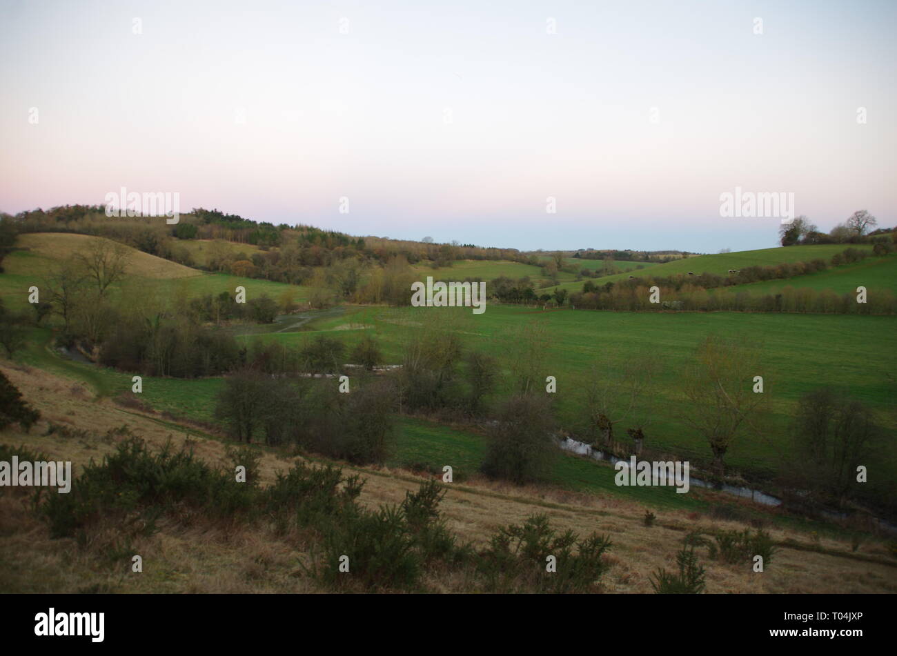 The Donnington Way. Gloucestershire. Cotswolds. England. UK Stock Photo