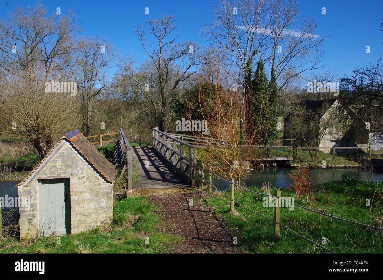 The Donnington Way. Gloucestershire. Cotswolds. England. UK Stock Photo