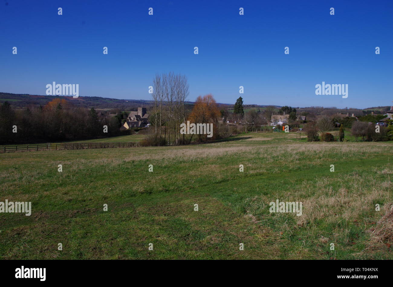 The Donnington Way. Gloucestershire. Cotswolds. England. UK Stock Photo