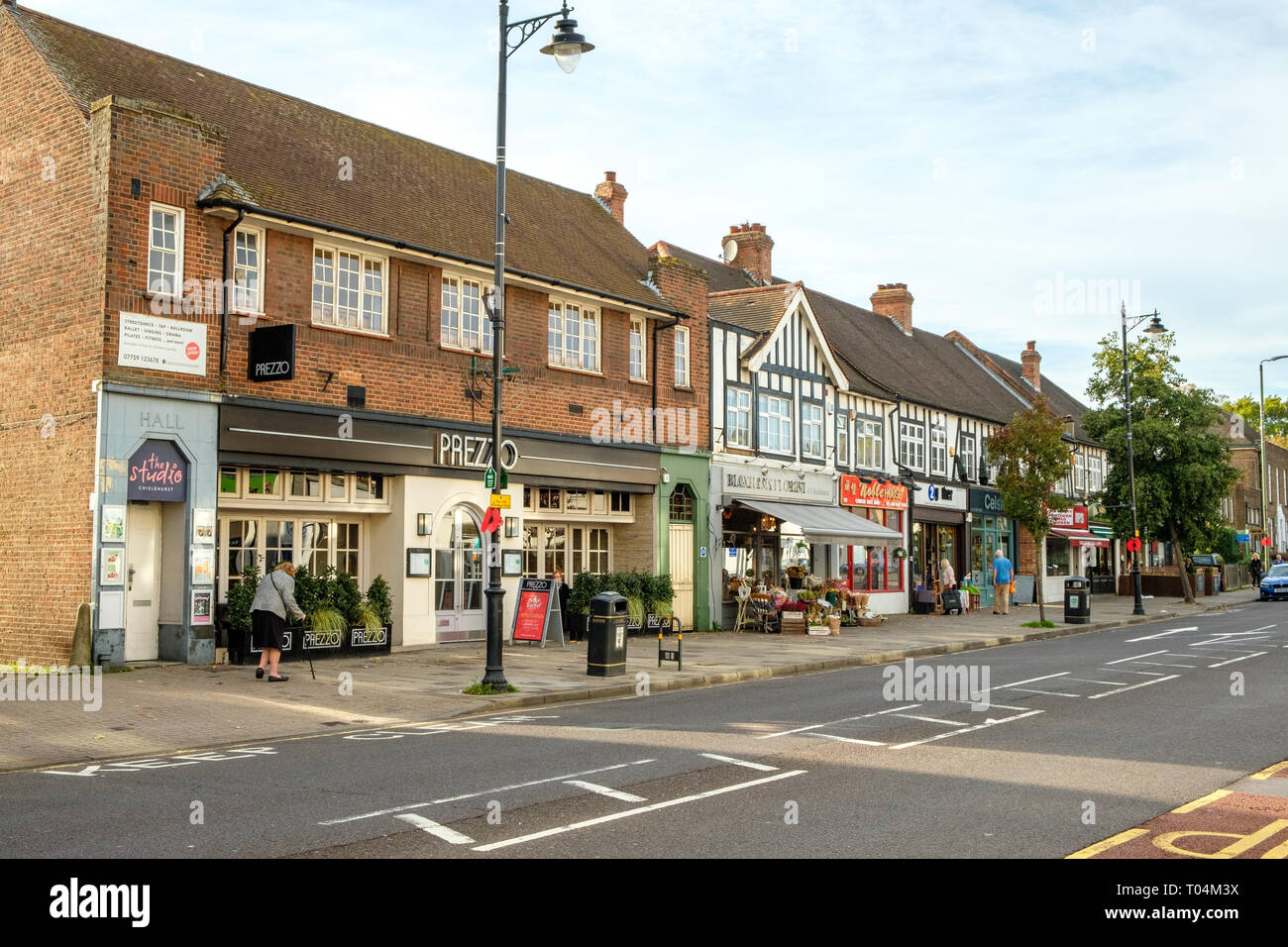 High Street, Chislehurst, Kent Stock Photo Alamy
