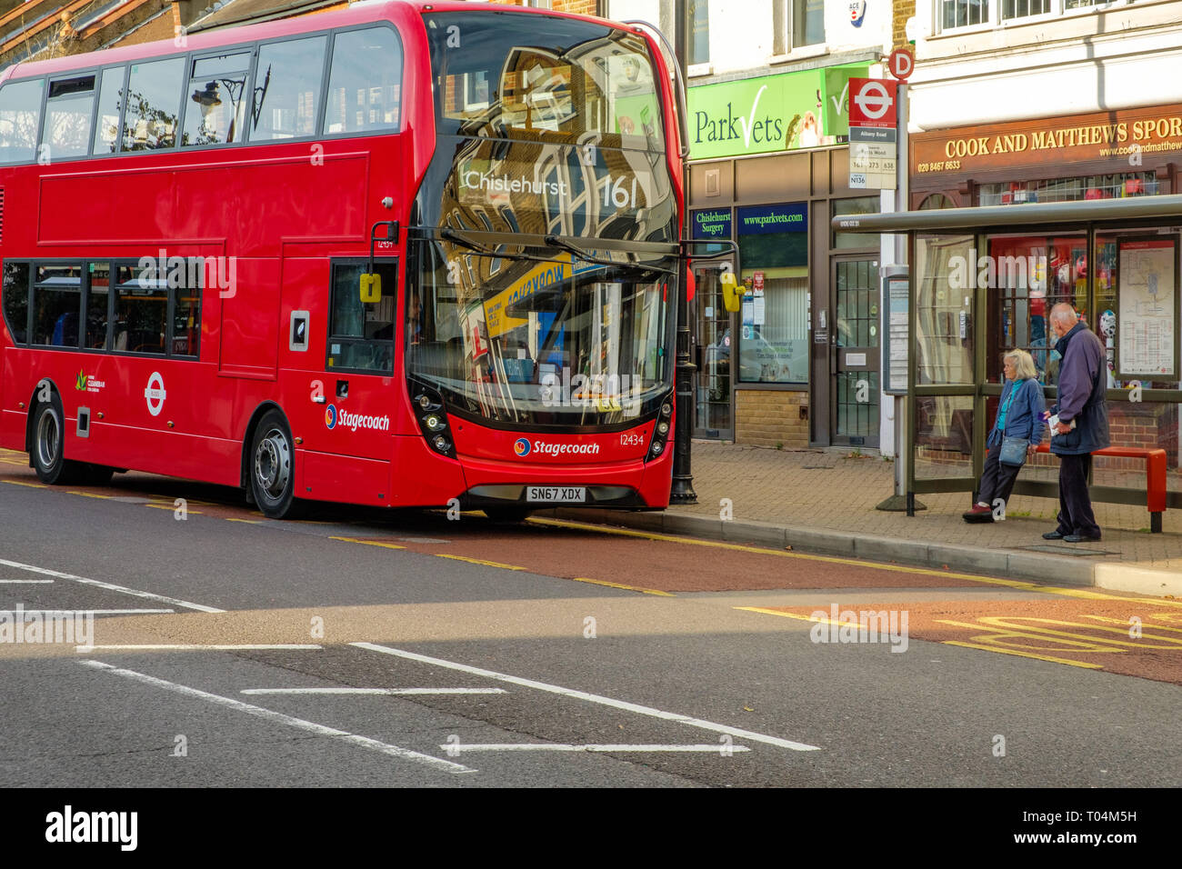 Stagecoach Alexander Dennis Enviro400 London Transport Bus, High Street,  Chislehurst Stock Photo - Alamy