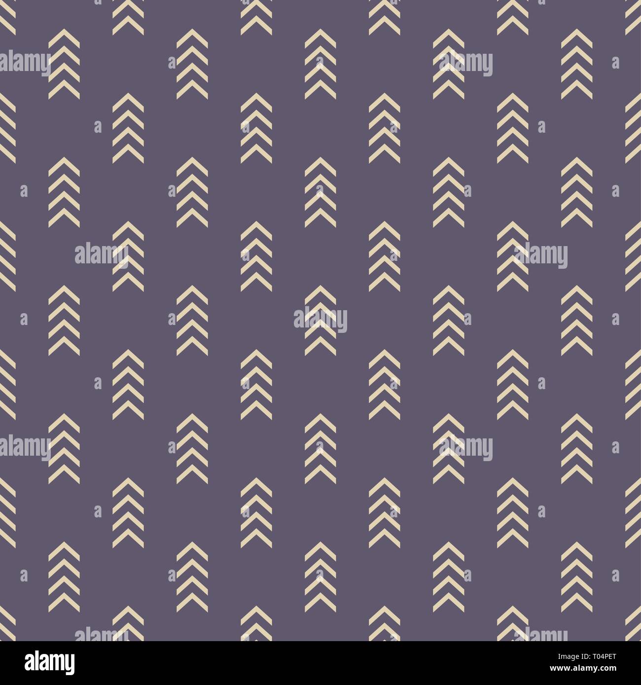 Seamless color pattern with arrows motif. Minimalist abstract ...