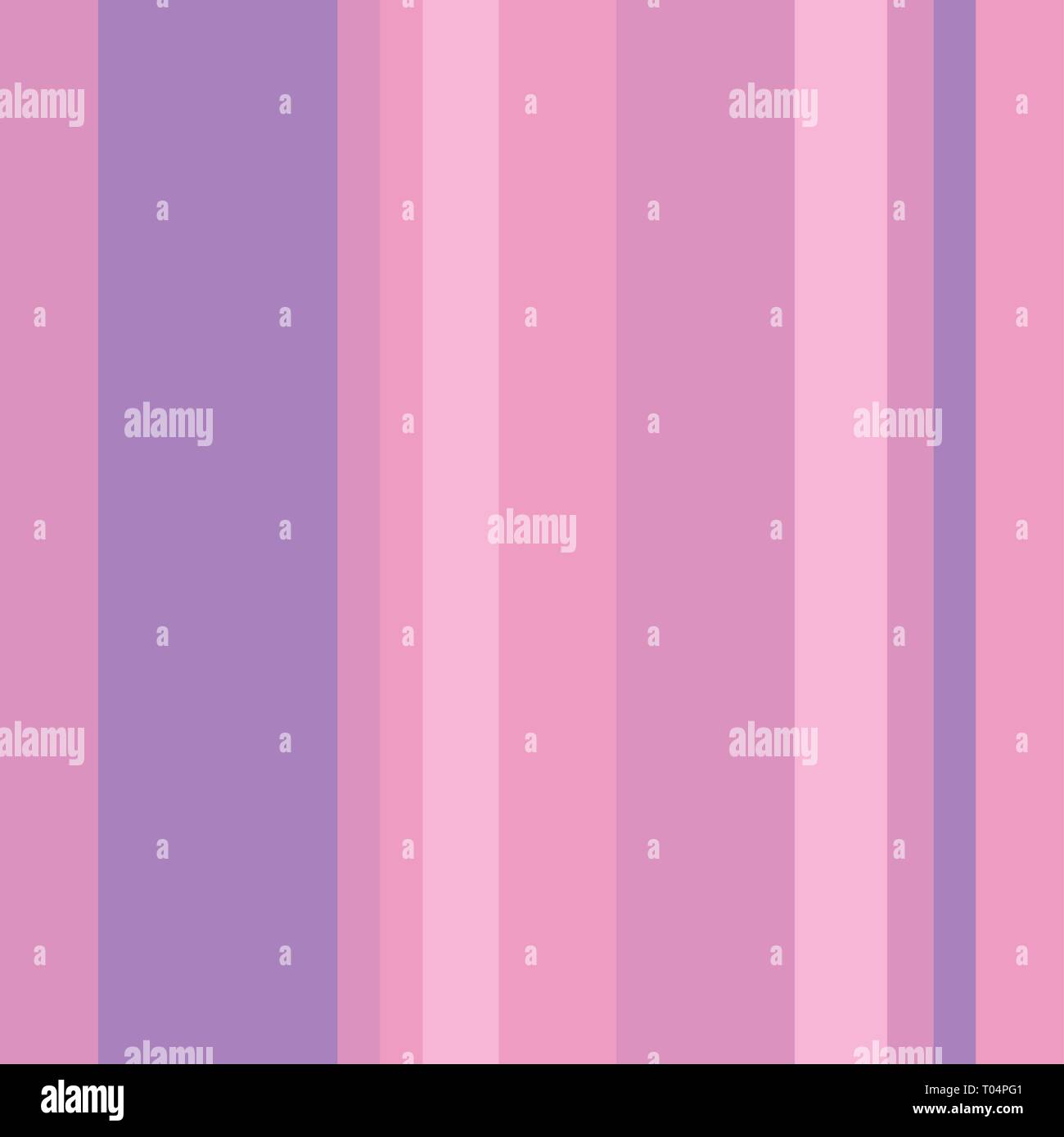 Abstract striped seamlessl pattern. Straight vertical variable width stripes. Straight parallel vertical lines. Pastel colors. Vector background. Stock Vector