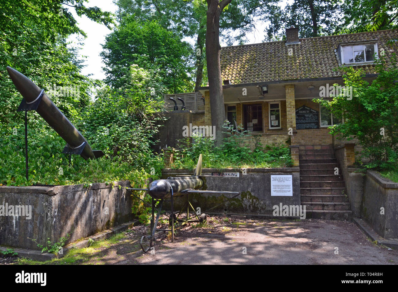 Entrance To The Kelvedon Hatch Secret Nuclear Bunker Brentwood Essex 