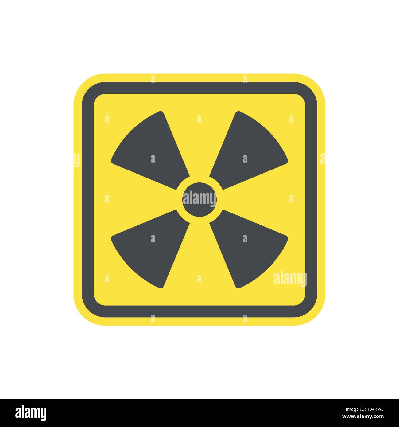 Yellow symbol flat yellow vector icon for websites and print Stock Vector