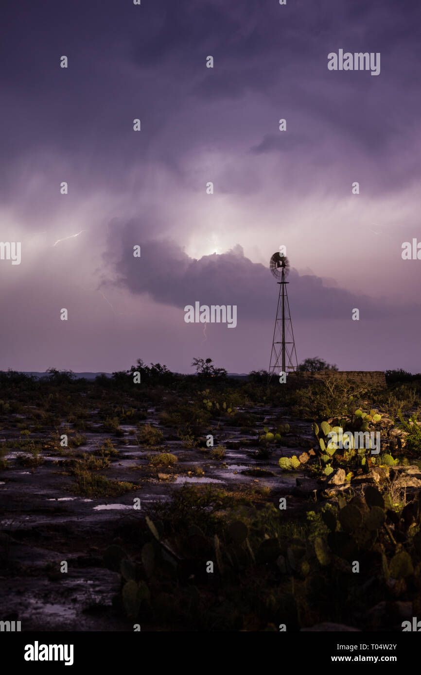 Seminole Canyon S.P., Val Verde County, Texas, USA Stock Photo