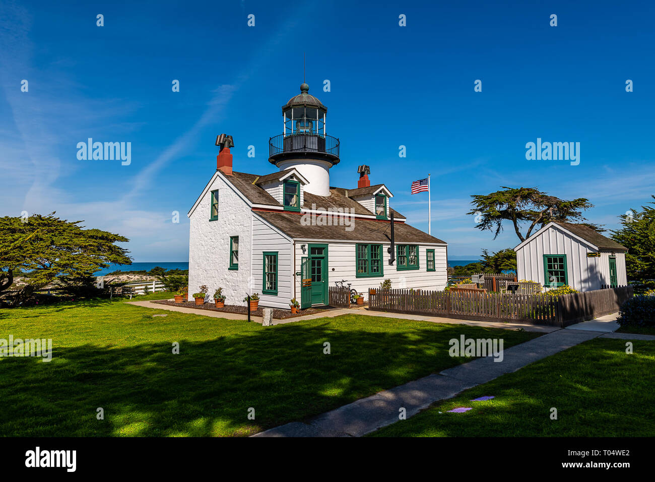 Pinos point lighthouse hi-res stock photography and images - Alamy
