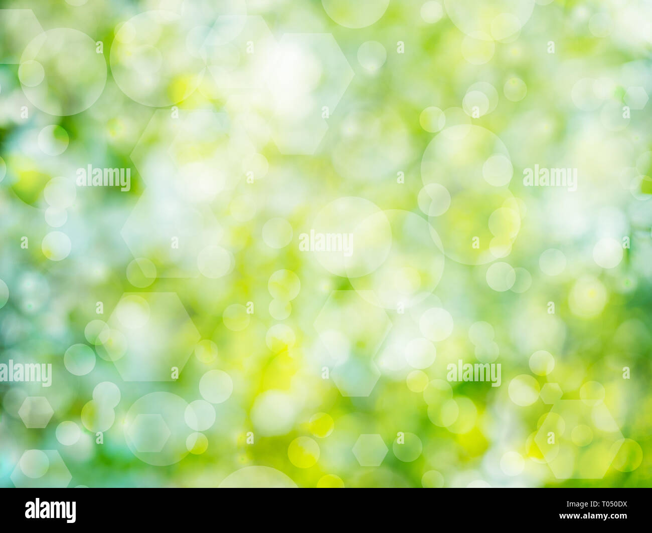 Green abstract nature bokeh background Stock Photo - Alamy